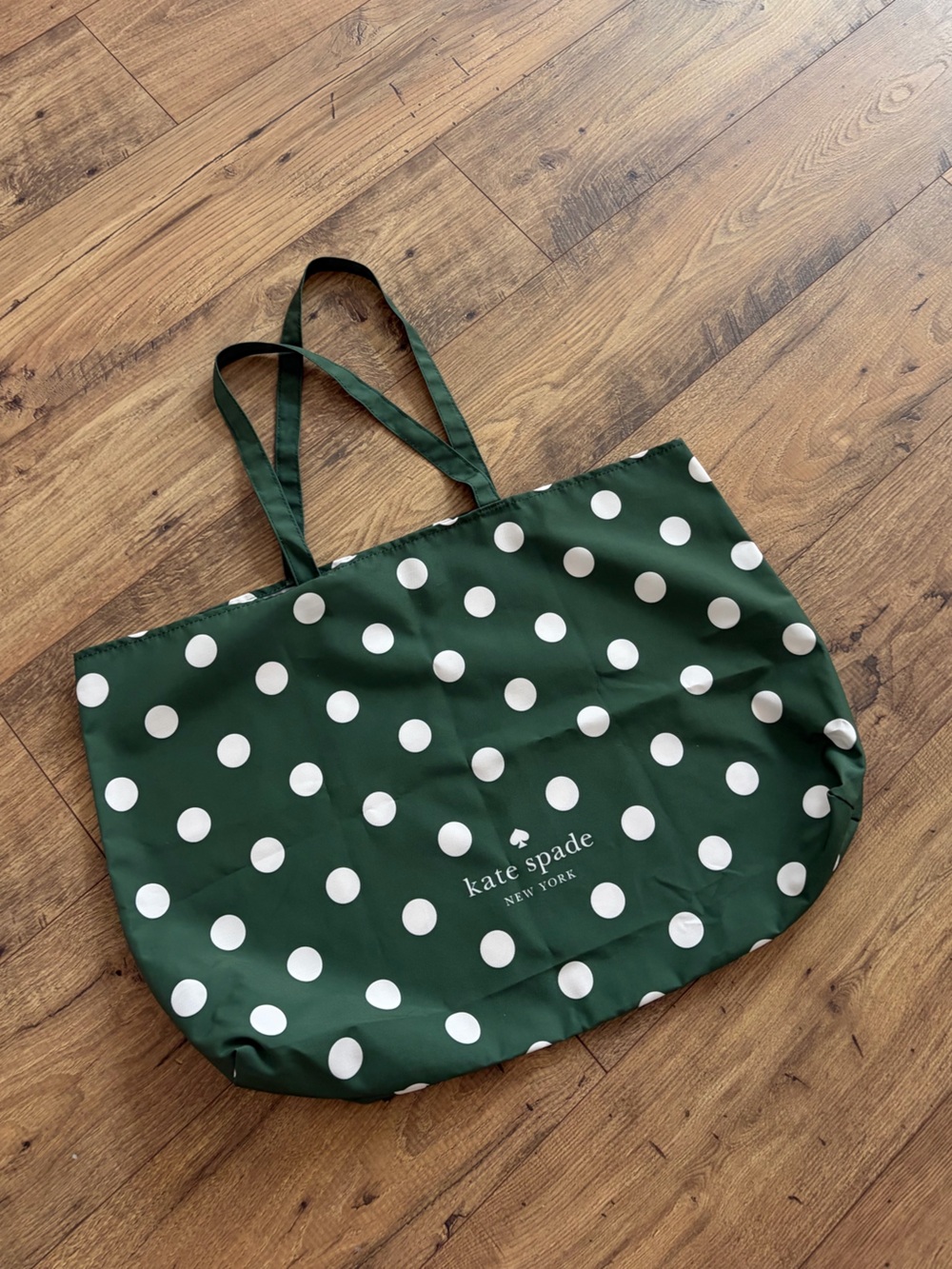 Like New KATE SPADE Dot Canvas Tote Bag Sz: OS - Picture 9 of 14